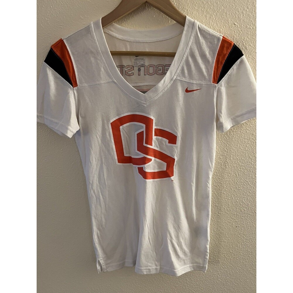 Nike Women's Oregon State Beavers Jersey T Shirt - Size Small 4/6